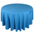 Turquoise - 108 Inch Polyester Round Tablecloths FuzzyFabric - Wholesale Ribbons, Tulle Fabric, Wreath Deco Mesh Supplies
