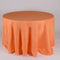 Orange - 120 Inch Polyester Round Tablecloths FuzzyFabric - Wholesale Ribbons, Tulle Fabric, Wreath Deco Mesh Supplies