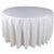 Ivory - 120 Inch Polyester Round Tablecloths FuzzyFabric - Wholesale Ribbons, Tulle Fabric, Wreath Deco Mesh Supplies