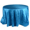 Turquoise - 120 inch Pintuck Satin Round Tablecloths FuzzyFabric - Wholesale Ribbons, Tulle Fabric, Wreath Deco Mesh Supplies