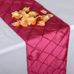 Pintuck Satin Table Runners