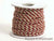 3mm Burgundy Petite Metallic Cord FuzzyFabric - Wholesale Ribbons, Tulle Fabric, Wreath Deco Mesh Supplies