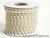 3mm White With Gold Petite Metallic Cord FuzzyFabric - Wholesale Ribbons, Tulle Fabric, Wreath Deco Mesh Supplies