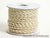 3mm Ivory with Gold Sparkle Petite Metallic Cord FuzzyFabric - Wholesale Ribbons, Tulle Fabric, Wreath Deco Mesh Supplies
