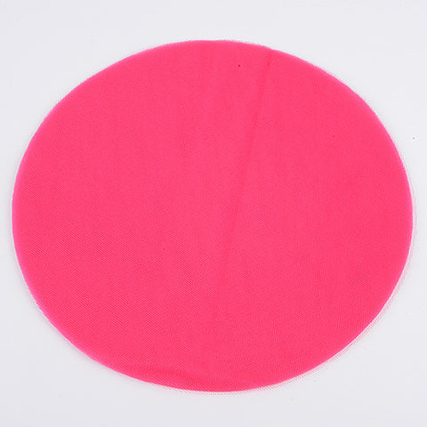 Fuchsia Premium Tulle Circle - ( 9 inch | 25 Pieces ) FuzzyFabric - Wholesale Ribbons, Tulle Fabric, Wreath Deco Mesh Supplies