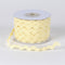 Ivory Ric Rac Trim - ( 10mm x 25 Yards ) FuzzyFabric - Wholesale Ribbons, Tulle Fabric, Wreath Deco Mesh Supplies