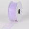 Lavender - Sheer Organza Ribbon - ( W: 1-1/2 Inch | L: 25 Yards ) FuzzyFabric - Wholesale Ribbons, Tulle Fabric, Wreath Deco Mesh Supplies