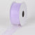 Lavender - Sheer Organza Ribbon - ( W: 7/8 Inch | L: 25 Yards ) FuzzyFabric - Wholesale Ribbons, Tulle Fabric, Wreath Deco Mesh Supplies