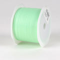 Mint - Single Face Satin Ribbon - (W: 1/16 inch | L: 100 Yards) FuzzyFabric - Wholesale Ribbons, Tulle Fabric, Wreath Deco Mesh Supplies