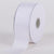 White - Satin Ribbon Double Face - ( W: 5/8 Inch | L: 25 Yards ) FuzzyFabric - Wholesale Ribbons, Tulle Fabric, Wreath Deco Mesh Supplies