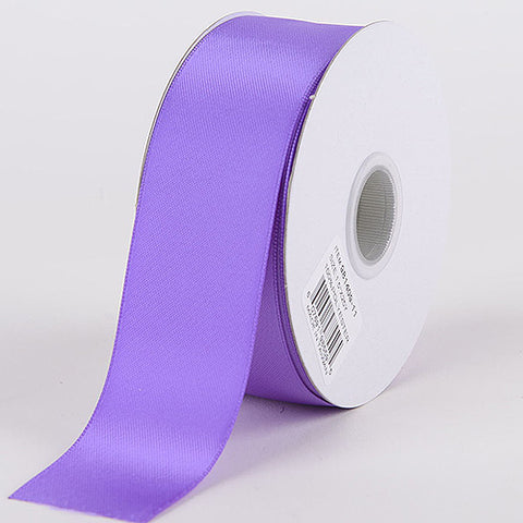 Purple - Satin Ribbon Double Face - ( W: 5/8 Inch | L: 25 Yards ) FuzzyFabric - Wholesale Ribbons, Tulle Fabric, Wreath Deco Mesh Supplies