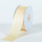 Ivory - Satin Ribbon Double Face - ( W: 5/8 Inch | L: 25 Yards ) FuzzyFabric - Wholesale Ribbons, Tulle Fabric, Wreath Deco Mesh Supplies