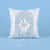 Ring Bearer Pillow White ( 7 Inch x 7 Inch ) - 5805W FuzzyFabric - Wholesale Ribbons, Tulle Fabric, Wreath Deco Mesh Supplies