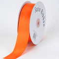 Orange - Satin Ribbon Single Face - ( W: 1-1/2 Inch | L: 50 Yards ) FuzzyFabric - Wholesale Ribbons, Tulle Fabric, Wreath Deco Mesh Supplies
