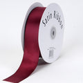 Burgundy - Satin Ribbon Single Face - ( W: 5/8 Inch | L: 100 Yards ) FuzzyFabric - Wholesale Ribbons, Tulle Fabric, Wreath Deco Mesh Supplies