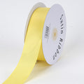 Canary - Satin Ribbon Single Face - ( W: 3/8 Inch | L: 100 Yards ) FuzzyFabric - Wholesale Ribbons, Tulle Fabric, Wreath Deco Mesh Supplies