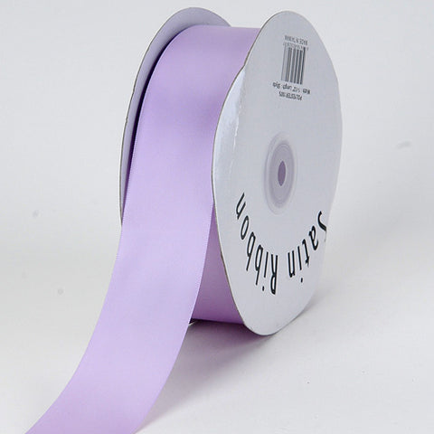 Lavender - Satin Ribbon Single Face - ( W: 1-1/2 Inch | L: 50 Yards ) FuzzyFabric - Wholesale Ribbons, Tulle Fabric, Wreath Deco Mesh Supplies