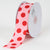 Pink with Red Dots Grosgrain Ribbon Jumbo Dots - ( W: 1-1/2 Inch | L: 25 Yards ) FuzzyFabric - Wholesale Ribbons, Tulle Fabric, Wreath Deco Mesh Supplies