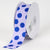 Lavender with Royal Dots Grosgrain Ribbon Jumbo Dots - ( W: 1-1/2 Inch | L: 25 Yards ) FuzzyFabric - Wholesale Ribbons, Tulle Fabric, Wreath Deco Mesh Supplies