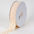 Ivory with White Dots Grosgrain Ribbon Polka Dot - ( W: 3/8 Inch | L: 50 Yards ) FuzzyFabric - Wholesale Ribbons, Tulle Fabric, Wreath Deco Mesh Supplies