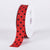 Red with Black Dots Grosgrain Ribbon Polka Dot - ( W: 7/8 Inch | L: 50 Yards ) FuzzyFabric - Wholesale Ribbons, Tulle Fabric, Wreath Deco Mesh Supplies