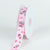 Light Pink - Grosgrain Ribbon MooMoo Cow Print - ( W: 7/8 Inch | L: 25 Yards ) FuzzyFabric - Wholesale Ribbons, Tulle Fabric, Wreath Deco Mesh Supplies