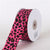 Hot Pink - Grosgrain Leopard Print Ribbon - ( W: 1-1/2 Inch | L: 25 Yards ) FuzzyFabric - Wholesale Ribbons, Tulle Fabric, Wreath Deco Mesh Supplies