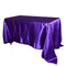 Purple - 60 x 102 inch Satin Rectangle Tablecloths FuzzyFabric - Wholesale Ribbons, Tulle Fabric, Wreath Deco Mesh Supplies