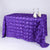 Purple - 90 x 156 inch Rosette Rectangle Tablecloths FuzzyFabric - Wholesale Ribbons, Tulle Fabric, Wreath Deco Mesh Supplies