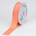 Peach - Grosgrain Ribbon Solid Color - ( 1/4 inch | 50 Yards ) FuzzyFabric - Wholesale Ribbons, Tulle Fabric, Wreath Deco Mesh Supplies