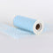 Light Blue Swiss Dot Tulle ( W: 6 Inch | L: 10 Yards ) FuzzyFabric - Wholesale Ribbons, Tulle Fabric, Wreath Deco Mesh Supplies