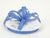 Royal Blue Metallic Ribbon - ( W: 1/4 Inch | L: 25 Yards ) FuzzyFabric - Wholesale Ribbons, Tulle Fabric, Wreath Deco Mesh Supplies