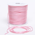 Light Pink - Satin Rat Tail Cord ( 2mm x 100 Yards ) FuzzyFabric - Wholesale Ribbons, Tulle Fabric, Wreath Deco Mesh Supplies