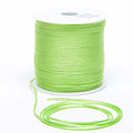 3mm x 100 Yards Mint 3mm Satin Rat Tail Cord FuzzyFabric - Wholesale Ribbons, Tulle Fabric, Wreath Deco Mesh Supplies