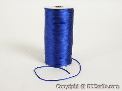 Wholesale 2mm 3mm Satin Rattail Cord Cheap Bulk