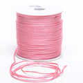3mm x 100 Yards Mauve 3mm Satin Rat Tail Cord FuzzyFabric - Wholesale Ribbons, Tulle Fabric, Wreath Deco Mesh Supplies