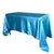 Turquoise - 60 x 126 inch Satin Rectangle Tablecloths FuzzyFabric - Wholesale Ribbons, Tulle Fabric, Wreath Deco Mesh Supplies