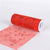 Red - Glitter Butterfly Organza Roll ( W: 6 inch | L: 10 Yards ) FuzzyFabric - Wholesale Ribbons, Tulle Fabric, Wreath Deco Mesh Supplies