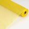 Yellow - Laser Metallic Floral Deco Mesh Wrap ( 21 Inch x 10 Yards ) FuzzyFabric - Wholesale Ribbons, Tulle Fabric, Wreath Deco Mesh Supplies