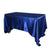 Navy Blue - 90 x 132 inch Satin Rectangle Tablecloths FuzzyFabric - Wholesale Ribbons, Tulle Fabric, Wreath Deco Mesh Supplies