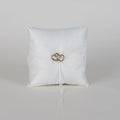 Ring Bearer Pillow Ivory ( 7 x 7 inches ) - 5635I FuzzyFabric - Wholesale Ribbons, Tulle Fabric, Wreath Deco Mesh Supplies