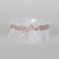 Lace Garters White ( 6 Inch Width ) - 5670 FuzzyFabric - Wholesale Ribbons, Tulle Fabric, Wreath Deco Mesh Supplies