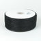 Black - Floral Mesh Ribbon ( 4 Inch x 25 Yards ) FuzzyFabric - Wholesale Ribbons, Tulle Fabric, Wreath Deco Mesh Supplies