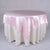 Light Pink - 60 x 60 Inch Satin Square Table Overlays FuzzyFabric - Wholesale Ribbons, Tulle Fabric, Wreath Deco Mesh Supplies