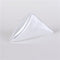 White - 20 x 20 Inch Satin Table Napkins ( 5 Pieces ) FuzzyFabric - Wholesale Ribbons, Tulle Fabric, Wreath Deco Mesh Supplies