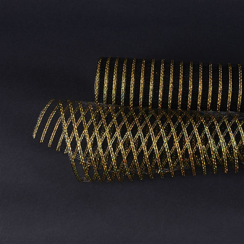 Black - Deco Mesh Laser Eyelash ( 21 Inch x 10 Yards ) FuzzyFabric - Wholesale Ribbons, Tulle Fabric, Wreath Deco Mesh Supplies