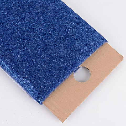 Navy Blue - Premium Glitter Tulle Fabric ( W: 54 Inch | L: 10 Yards ) FuzzyFabric - Wholesale Ribbons, Tulle Fabric, Wreath Deco Mesh Supplies