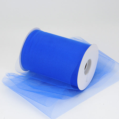 BBCrafts Royal Blue Polyester Tulle Roll 6 inch 100 Yards