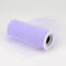 Lavender - 6 Inch by 25 Yards Fabric Tulle Roll Spool FuzzyFabric - Wholesale Ribbons, Tulle Fabric, Wreath Deco Mesh Supplies