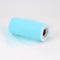 Aqua Blue - 6 Inch by 25 Yards Fabric Tulle Roll Spool FuzzyFabric - Wholesale Ribbons, Tulle Fabric, Wreath Deco Mesh Supplies